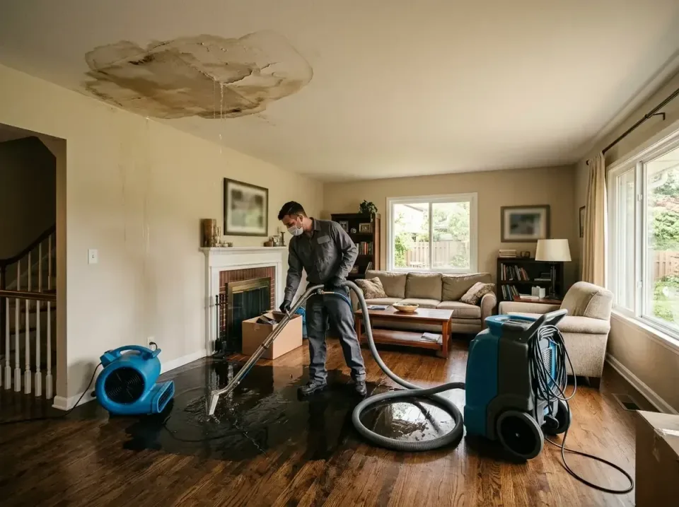 attic-pipe-burst-ceiling-drip-008 — frequently asked questions, Water Damage Restoration & Carpet Care in Marlene Village, OR